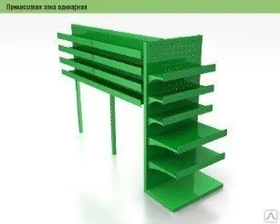 фото Прикассовая зона для одностоящего кассового бокса МАГИСТРАЛЬ, арт. ПЗ1-4,3