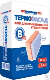 фото ПЛИТОНИТ ТермоФасад Втф - 25 клей для теплоизоляции