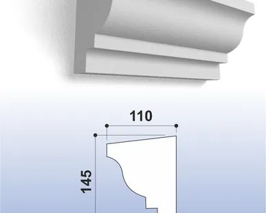 фото Карниз (лепнина) К019b