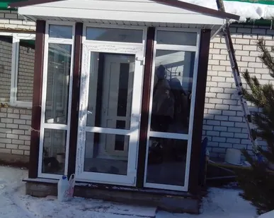 фото Фасадное остекление коттеджей