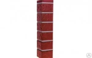 Фото №0 Угол наружный Кирпич (470х115)мм для фасадной панели "FineBer "
