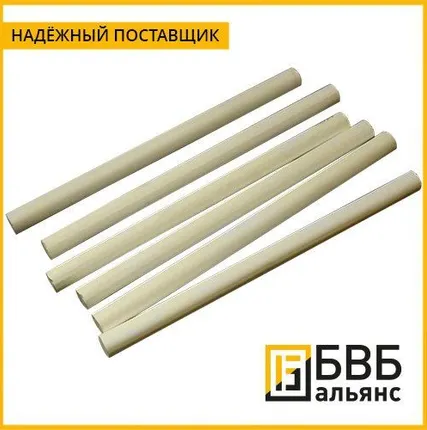 Фото №0 Фторопластовый стержень Ф4 110 мм ТУ 6-05-810-88