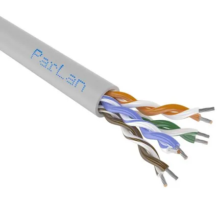 Фото №0 Кабель ParLan Patch U/UTP Cat5e PVC 4х2х0,60