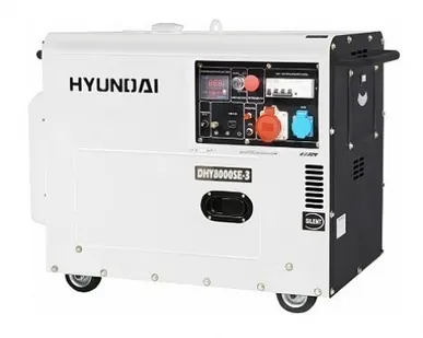 фото Дизельный генератор Hyundai DHY 8000SE-3
