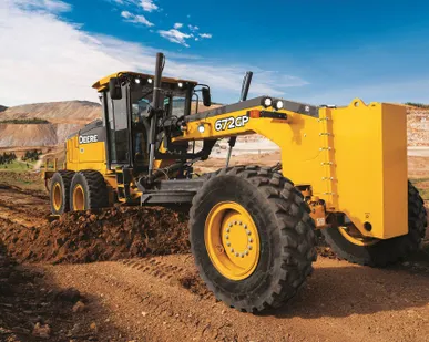 фото Аренда и услуги грейдера John Deere 672