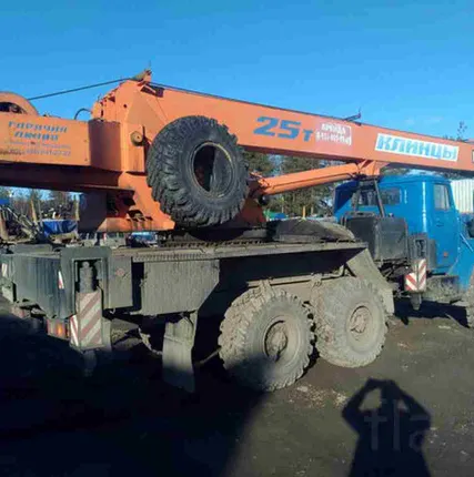Фото №1 Аренда вездеходного автокрана "УРАЛ" 16тн, 25тн.