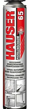 Фото №0 Пена монтажная профессиональная HAUSER 65 л