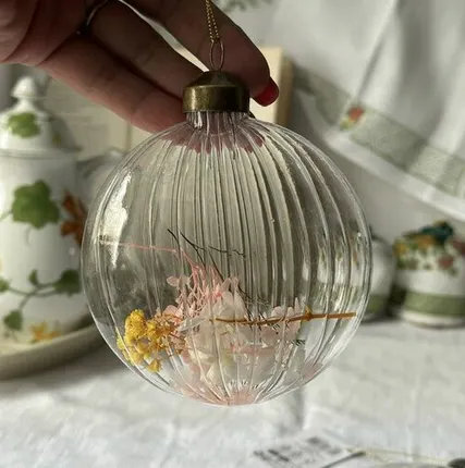 Фото №0 Подвес Сухоцвет рифленый 12 см