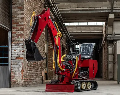 фото Мини-экскаватор Helffer MSV 400