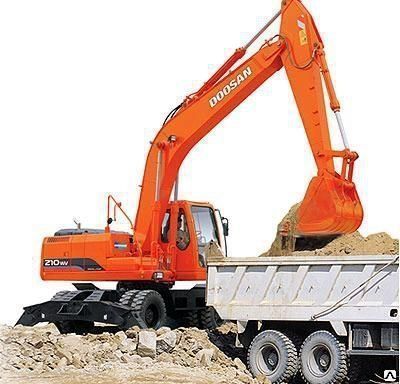 Фото №0 Экскаватор колесный DOOSAN S210W-V 4х4