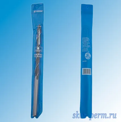 Фото №1 Сверло по дереву 12х300 мм, цилиндрический хвостовик