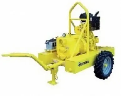 фото Дизельная мотопомпа J4-250_TWGMZD+HT с э/стартером