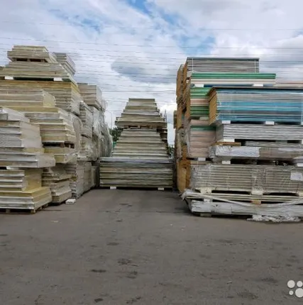 Фото №0 Сэндвич панели Минвата 50 мм, 4,5 м