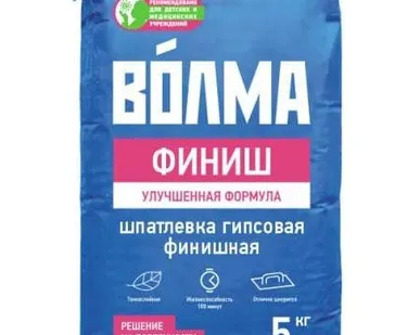 фото Шпатлевка Волма-Финиш 5кг (п/э)