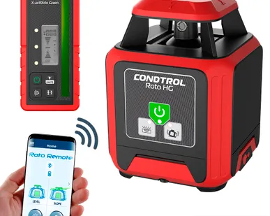 фото Ротационный лазерный нивелир  CONDTROL  HG с детектором X-actRoto в комплекте, 500 метров
