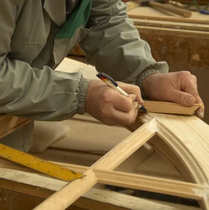 Фото №0 Столярные работы по эскизам заказчика