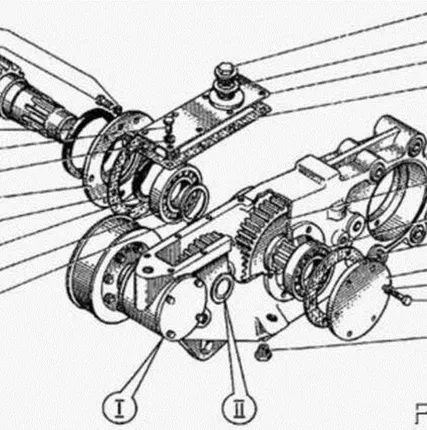 Фото №0 Редуктор бортовой ДУ 93.104.200 ( ДУ- 47А-03-10) для дорожных катков ДУ-47/93