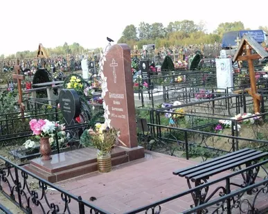 фото Благоустройство захоронений