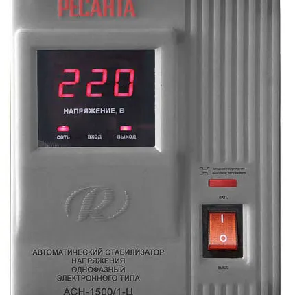 Фото №0 Стабилизатор напряжения Ресанта АСН-1500/1-Ц