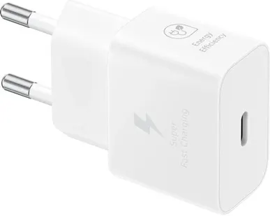 фото Сетевое зарядное устройство Samsung 25W USB-C EP-T2510 White