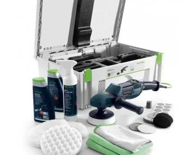 фото Ротационная полировальная машинка SHINEX RAP 150, RAP 150 FE-Set Automotive