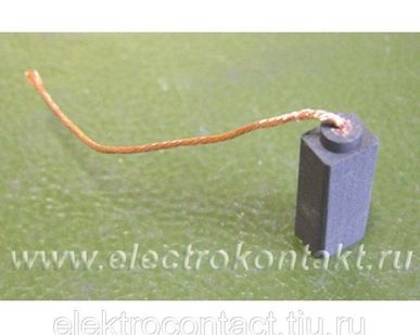 фото Щетка к тельферу ЭГ-14, 6,3*8*22 К14-1, Л=50 к тельферу 0,5т-2т