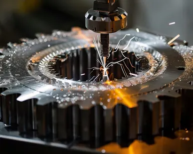 фото Изготовление звездочек, шкивов, зубчатых ремней, прямозубых цилиндрических шестерен, шлицев, шпоночных пазов из токопроводящих материалов любой твердости на электроэрозионном станке