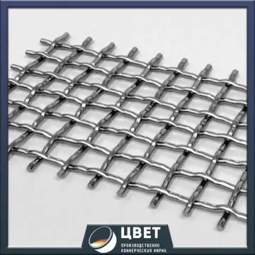 Фото №0 Рифленая сетка для грохотов 22x5 мм ГОСТ 3306-88