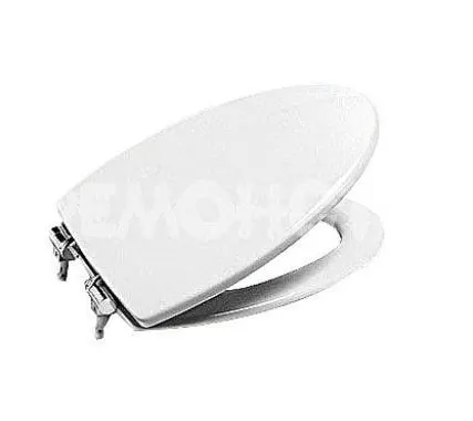 Фото №0 Сиденье ВИР д/унитаза Самара белое с креплением из нерж стали 20985526 (1/9) зз П