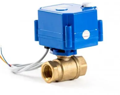 фото Bastion Шаровый кран 1/2" с электроприводом, 12V, ручное открытие/закрытие