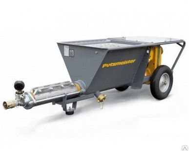фото Универсальный шнековый растворонасос Putzmeister S5 EV