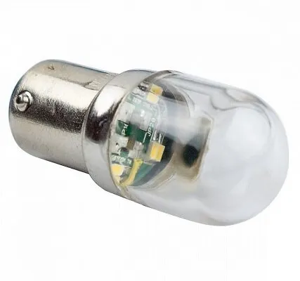 Фото №0 Лампочка светодиодная для шв.маш. AU-174515LED контактная 15W, 20х46мм 220V