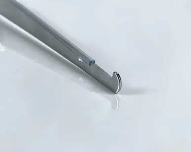 фото Кронштейн под полку на экономпанель, длина 300мм с уплотнителем, хром