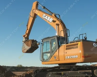 фото Аренда гусеничного экскаватора CASE CX210D, Санкт-Петербург