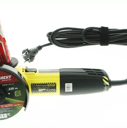 Фото №0 Угловая шлифовальная машина УШМ Hanskonner HAG13125TE