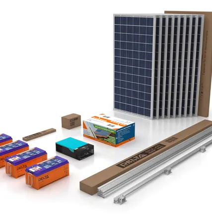 Фото №0 Солнечная электростанция SOLAR ECO 5 с углом