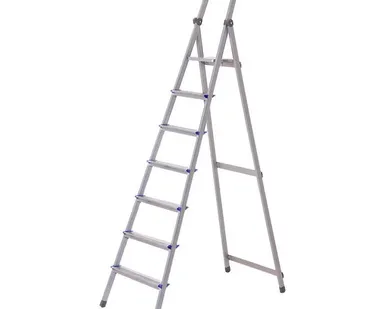 фото TUNDRA Стремянка алюминиевая "Tundra Basic" 6 ступеней