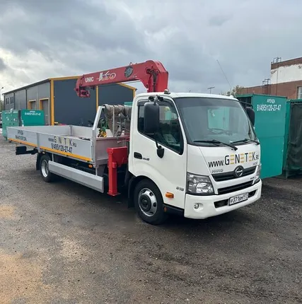 Фото №0 Аренда манипулятора кран 3 тонны, борт 3 тонн