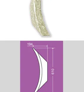 фото Консоль неокрашенная КС004-угл.эл. 90*420*430