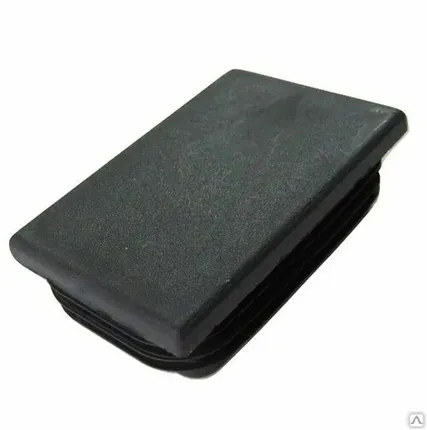 Фото №0 Заглушка 40*20 практичная черная