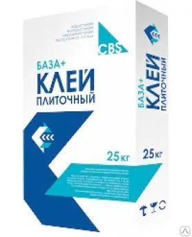 Фото №0 Клей для плитки CBS "БАЗА" 25кг