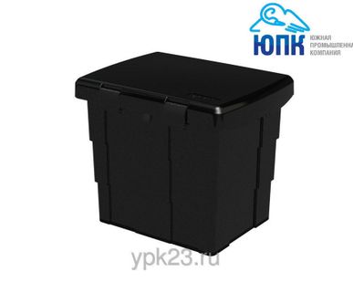 фото Ящик для песка/соли/ветоши Pitbox черный