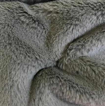 Фото №0 Искусственный мех под кролика 400 г/м2, ворс 11 мм, цвет серый
