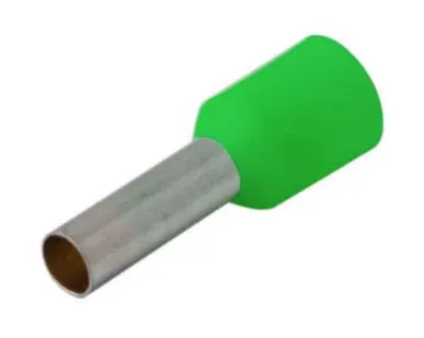 фото Наконечник штыревой втулочный изолир. (НШВИ F-12мм) 6кв.мм зел. REXANT 08-0823