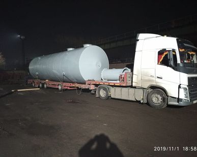 фото Резервуар стальной горизонтальный тип РГС-100 м3