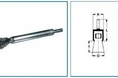 фото Концевые щётки Osborn из гофрированной проволоки