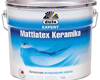 фото Dufa Expert ВД краска MATTLATEX KERAMIKA база 1 / 1л
