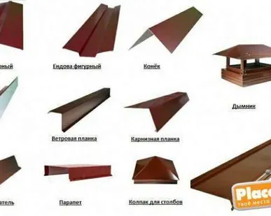 фото Кровельные гибочные изделия