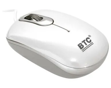 фото Мышь BTC M515U-W White USB