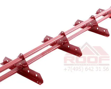 фото ROOF SYSTEMS Снегозадержатель ELITE 40*20 (овал), 3м
